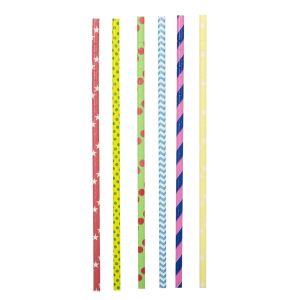 Flexible Paper Straws - 20/pkg - Cat# 19-1022LGF