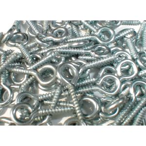 Screw Eyes - (25pcs) 1/4" O.D. - Cat# 19-1024