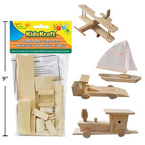 Wood Model Craft Set - Cat# 19-8055-00