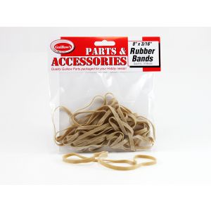 Rubber Bands 8" x 3/16" - Cat# 19-FF-365