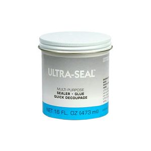 Ultra Seal Multi-Purpose Sealer, Glue & Quick Decoupage 16oz - Cat# 52-00159