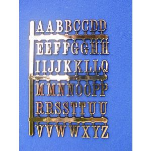 Alphabet Set 1/2" Gold - 70-3070-00