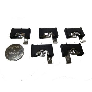 3V Coin Cell Holders - 5/pkg - Cat# 70-3216HLD