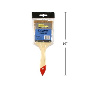 H.E., 3" Paint Brush w/ Wooden Handle, Cat# 70-3427-00