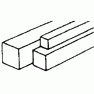Solid Square Acrylic Rod