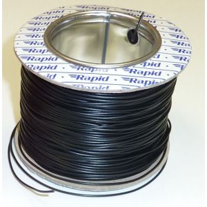Black Hook-Up Wire Stranded - Cat# 80-3506-00
