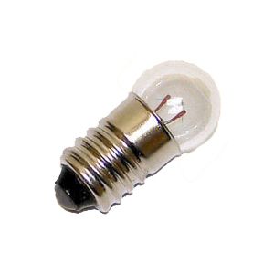 Round MES Screw type bulbs - 1.5V - 25/pkg - Cat# 80-3517-00