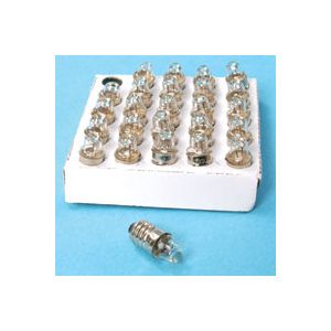 Round MES Screw Type Bulbs - 3.5V - 25/pkg - Cat# 80-3519-00