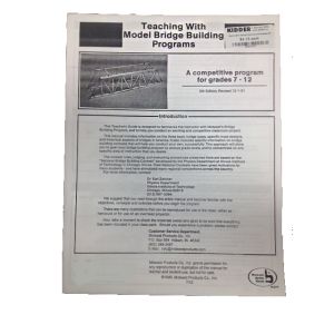 Teaching with Model Bridge Building - Cat# 80-5775-00