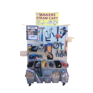 MAKERS STEAM Cart w. Tools & Consumables - Cat# 83-1199M20