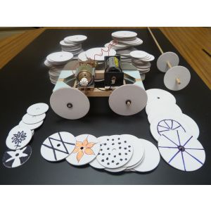 Thick Card Wheels - 38mm - 100/pkg - Cat# 83-1216-00