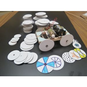 Thick Card Wheels - 63mm - 100/pkg - Cat# 83-1219-00
