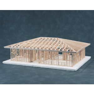 Hip Roof House Framing Kit - Cat# 83-541001C