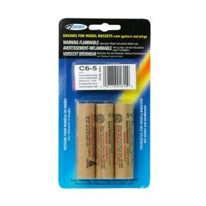 C6-5 Rocket Engines w/Ignitors 3/pkg 99-E6925