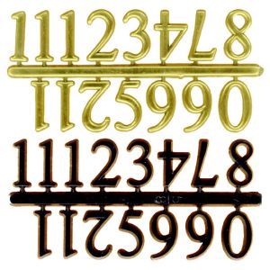 Arabic Clock Numerals - 12 Digit Set