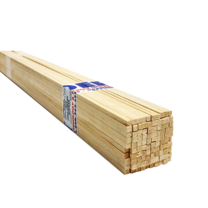 Basswood Strips 5mm x 5mm - Cat# 83-BW055