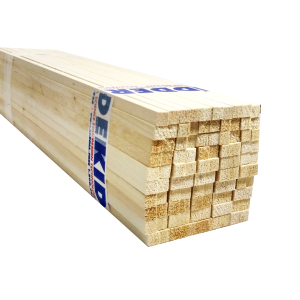 Basswood Strips 12mm x 12mm - Cat# 83-BW1212