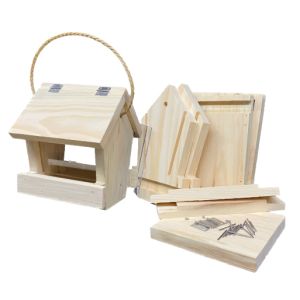 Deluxe Bird Feeder Wood working Kit - Cat# BKT03001EA