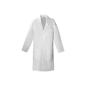 Cotton Lab Coat White - LARGE - Cat# 83-1905-00