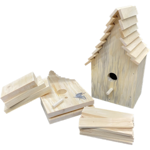 Cottage Birdhouse Wood Working Kit - Cat# BKT01001EA