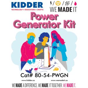 WeMadeIt - Power Generator Kit 30 Student Class Pack - Cat# 80-54-PWGN 