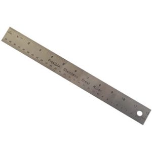 12" Metal Ruler - Cat# 83-1149-75