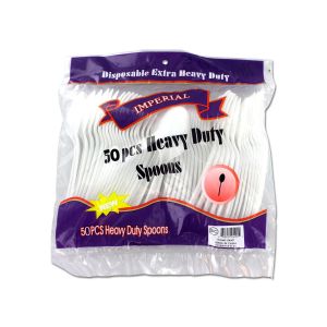 Plastic Spoons - 48/pkg - Cat# 83-1625-00