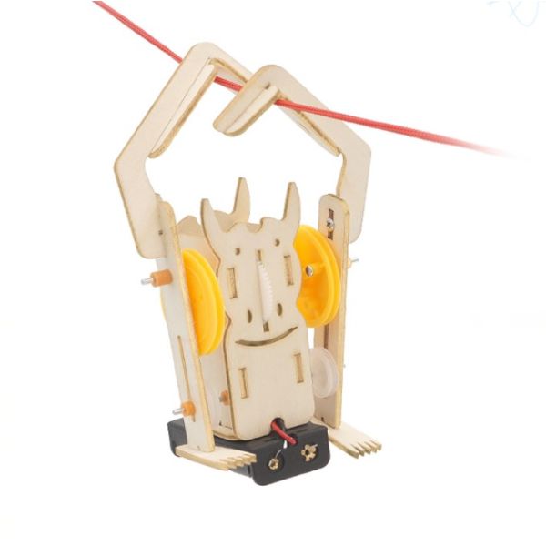 Kidder - Science Kits, School Project Supplies, Clock Parts - Rope Climbing  Robot Kit - Cat# 80-54-W051