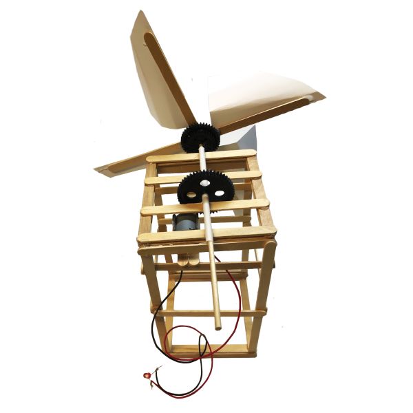 Popsicle Stick Wind Turbine Kit Cat# 83-54-WNTK